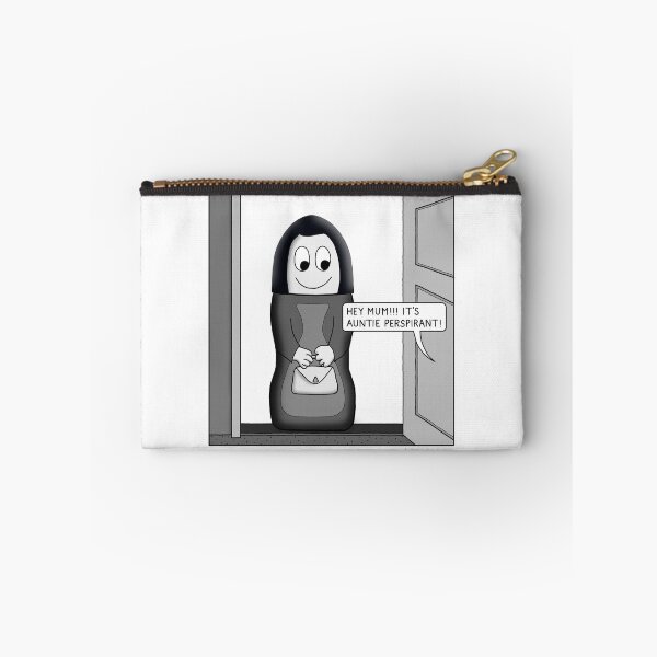 Item preview, Auntie Perspirant comes to visit designed and sold by Inklings cartoons.