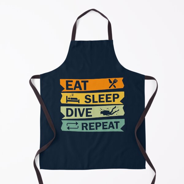 Item preview, Comer, dormir, bucear, repetir. Cita divertida sobre buceo. Buceo. Regalo para buceadores. designed and sold by DesignHouse07.