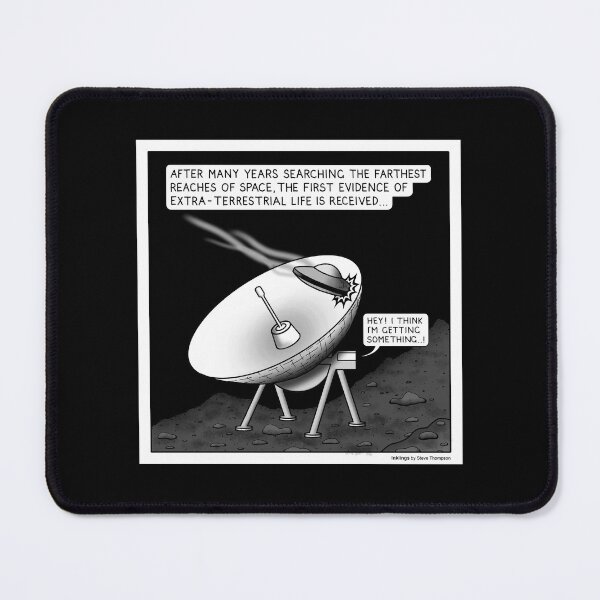 Item preview, Extra-terrestrial life designed and sold by Inklings cartoons.