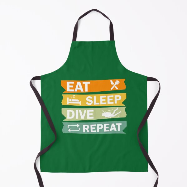 Item preview, Comer, dormir, bucear, repetir. Cita divertida sobre buceo. Buceo. Regalo para buceadores. designed and sold by DesignHouse07.