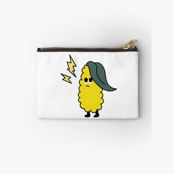Item preview, Cute Cool Corn with Lightning Bolts | Funny Kawaii Vegetable Design designed and sold by mariekawaii.