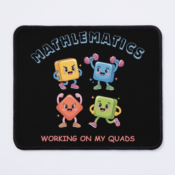 Item preview, Mathletics Working On My Quads designed and sold by SabAlgoRhythm.