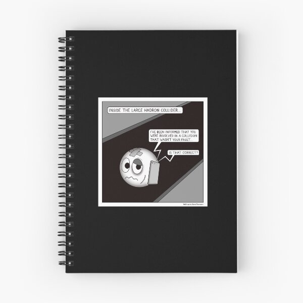 Item preview, Large Hadron Collider collision designed and sold by Inklings cartoons.
