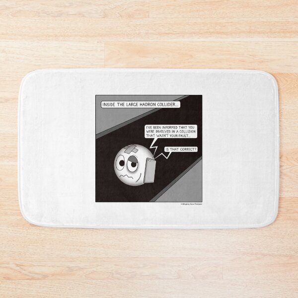 Item preview, Large Hadron Collider collision designed and sold by Inklings cartoons.