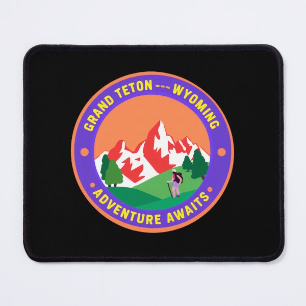 Item preview, Grand Teton National Park River Bend Camp Vista designed and sold by JonesFlora2025.