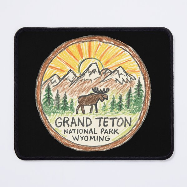 Item preview, Grand Teton National Park Willow Marsh Meadow Way designed and sold by JonesFlora2025.