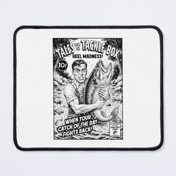 Item preview, Funny Fishing Dad Comic Tales From The Tackle Box Fisherman designed and sold by GrandeDuc.