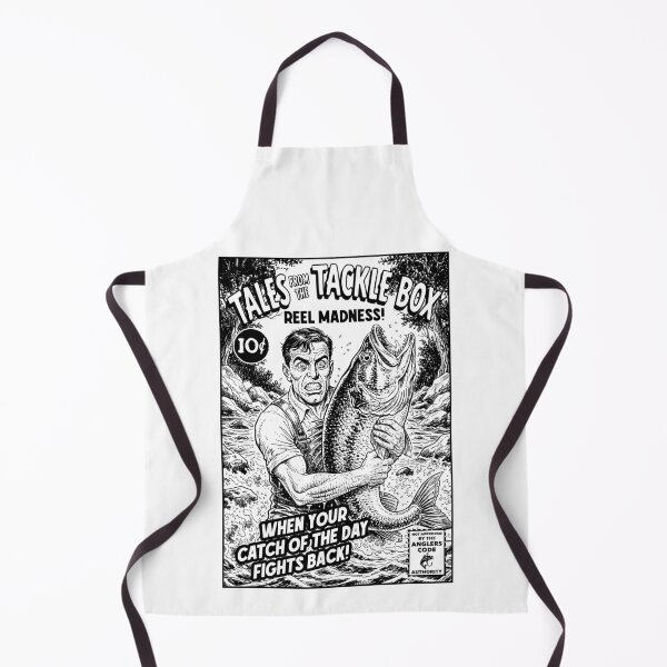 Item preview, Funny Fishing Dad Comic Tales From The Tackle Box Fisherman designed and sold by GrandeDuc.