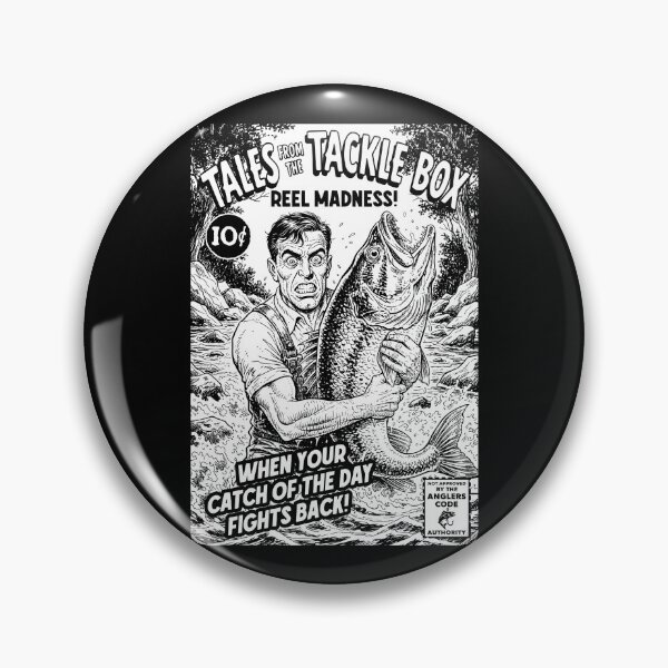 Item preview, Funny Fishing Dad Comic Tales From The Tackle Box Fisherman designed and sold by GrandeDuc.