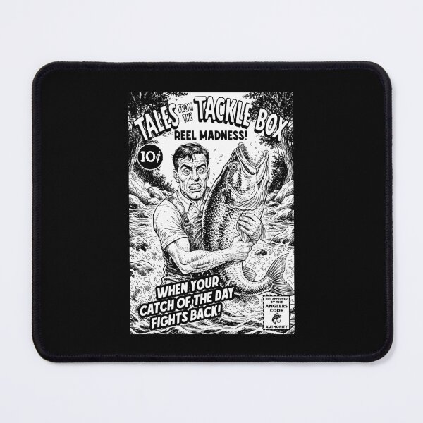 Item preview, Funny Fishing Dad Comic Tales From The Tackle Box Fisherman designed and sold by GrandeDuc.