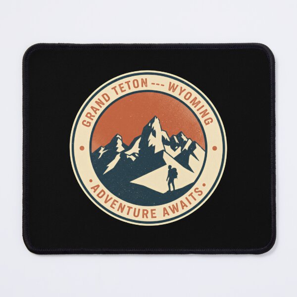 Item preview, Grand Teton National Park Crest Shadow Evening March designed and sold by JonesFlora2025.