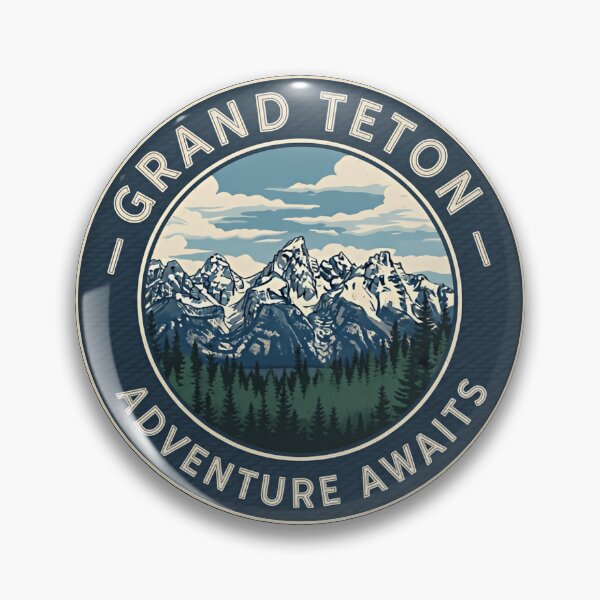 Item preview, Grand Teton National Park Snow Pass High Traverse designed and sold by JonesFlora2025.