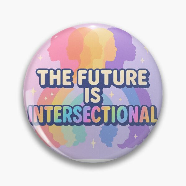Item preview, The Future is Intersectional – Feminist Equality & Diversity Pastel Design designed and sold by RantyPanda.