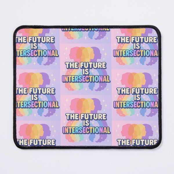 Item preview, The Future is Intersectional – Feminist Equality & Diversity Pastel Design designed and sold by RantyPanda.