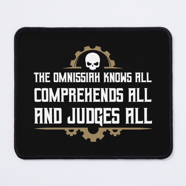 Item preview, Knows All, Comprehends All, Wargaming Quote designed and sold by HumanPhase.