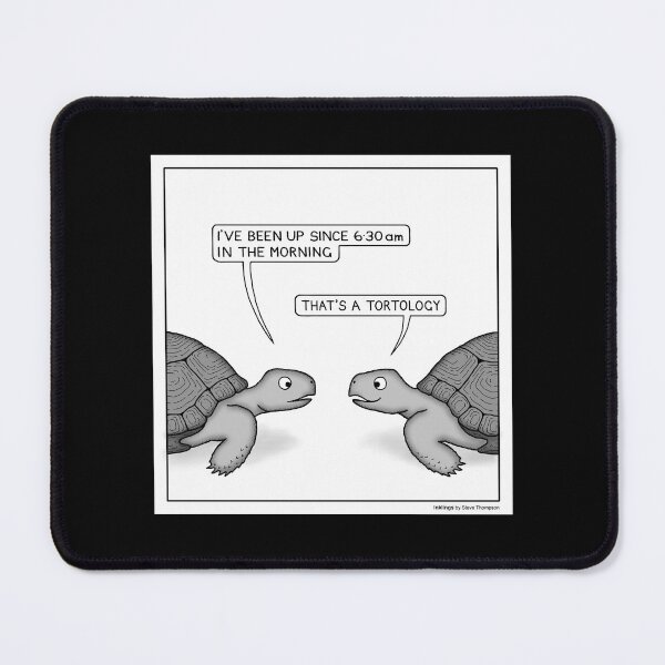 Item preview, Tortoise Tautology designed and sold by Inklings cartoons.