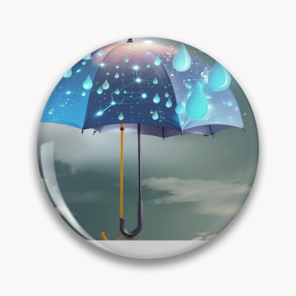 Item preview, Rain with umbrella designed and sold by Karen Persephone .