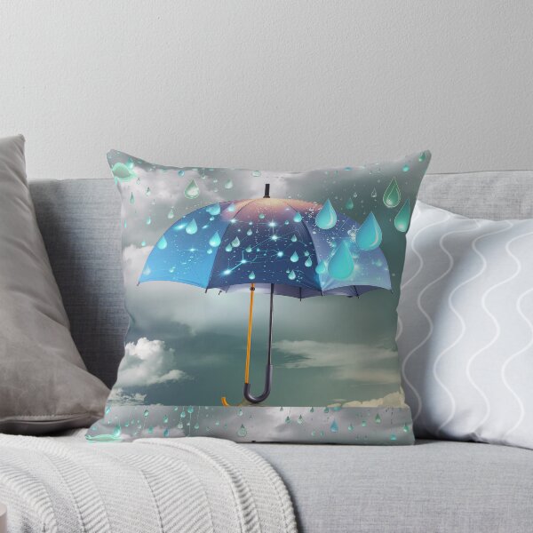 Item preview, Rain with umbrella designed and sold by Karen Persephone .