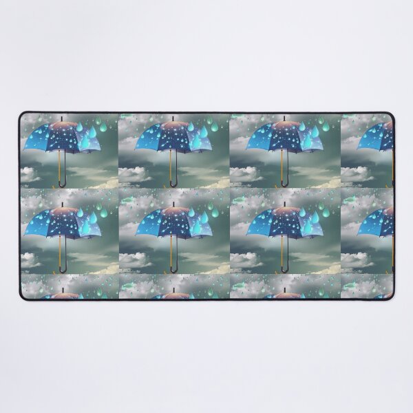 Item preview, Rain with umbrella designed and sold by Karen Persephone .