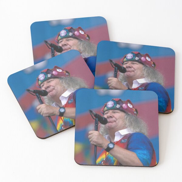 Item preview, Entertainer & Peace Activist Wavy Gravy On Stage At Woodstock 94 - Photograph designed and sold by ConcertImages.