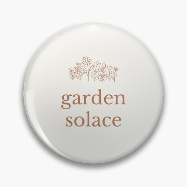 Item preview, Garden Solace | Minimal Botanical Line Art | Neutral Aesthetic Typography designed and sold by DailyVibesMerch.