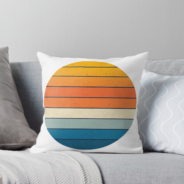 Item preview, Retro Sunset Gradient Circle Design  designed and sold by ArtfulWeave.