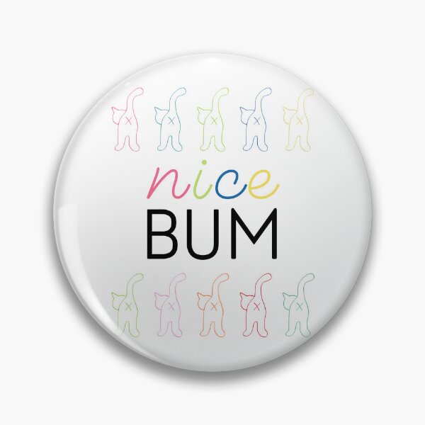 Item preview, Nice Bum Funny Cat Butt Art designed and sold by SaltedBeachPaperie.