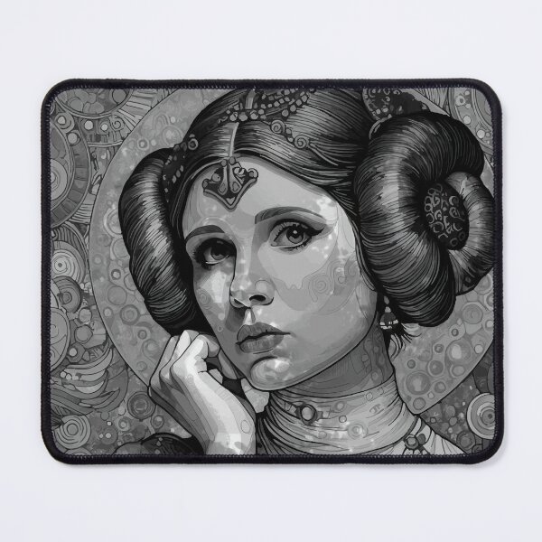 Item preview, Princess Leia Classic Poster – Iconic Star Wars Character Illustration designed and sold by Ojo de Lilith.