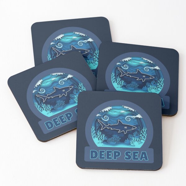 Item preview, Deep Sea Shark Layered Papercut Art designed and sold by KiwiRider.