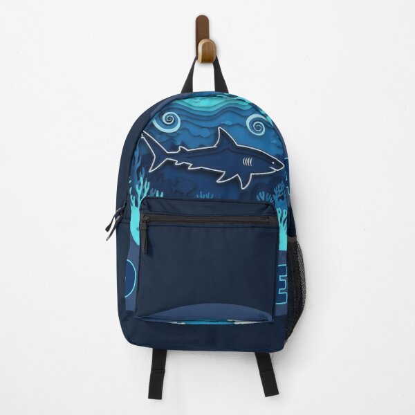 Item preview, Deep Sea Shark Layered Papercut Art designed and sold by KiwiRider.