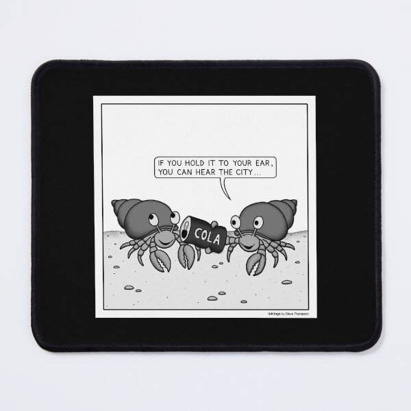 Item preview, Hermit crabs designed and sold by Inklings cartoons.