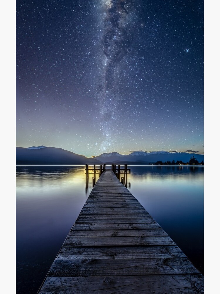 Lake Te Anau Milky Way by RussellCharters