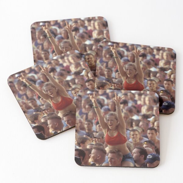 Item preview, A Concert Fan Fired Up Out In The Crowd At Woodstock 94 - Photograph designed and sold by ConcertImages.