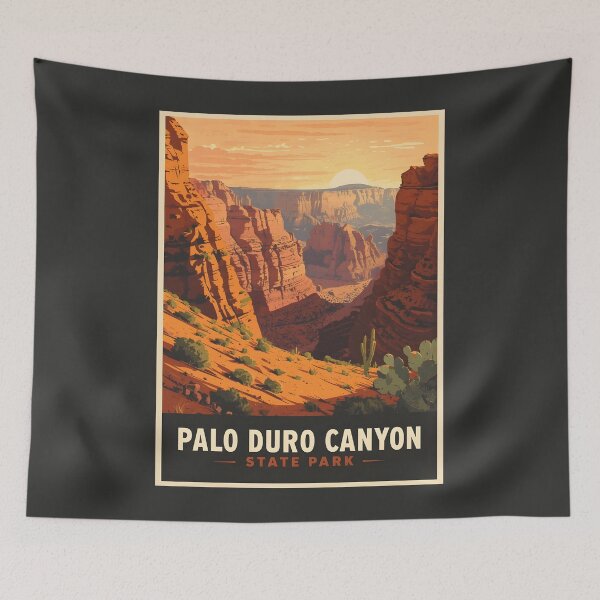 Item preview, Palo Duro Canyon State Park - Texas  designed and sold by GoodOldVintage.