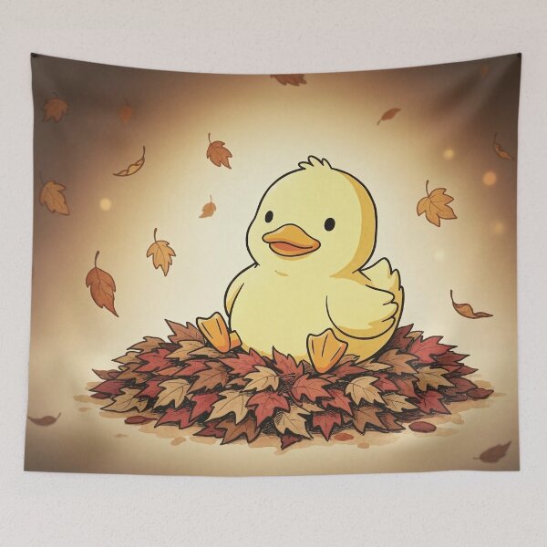 Item preview, Ducklings in a bath of leaves designed and sold by LilithsDesires.