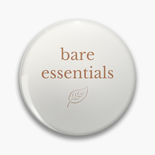 Item preview, Bare Essentials | Minimal Leaf Quote | Neutral Aesthetic Typography designed and sold by DailyVibesMerch.