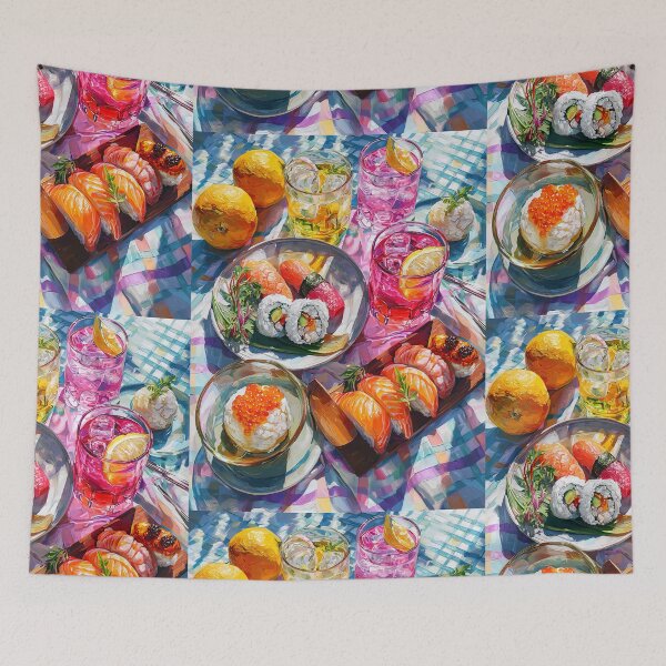 Item preview, sushi illustration designed and sold by Grafititee.