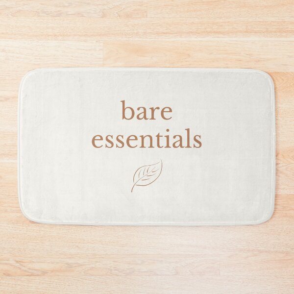 Item preview, Bare Essentials | Minimal Leaf Quote | Neutral Aesthetic Typography designed and sold by DailyVibesMerch.