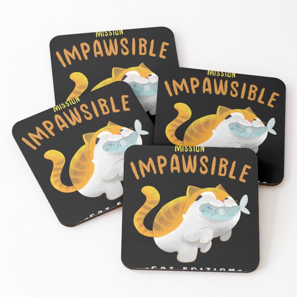 Item preview, Mission Impawsible Cat Edition designed and sold by Wicked-whiskers.