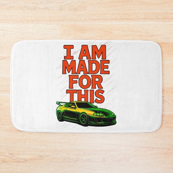 Item preview, I Am Made For This | JDM Sports Car Lover Motivational Quote designed and sold by Zenzy Customs.