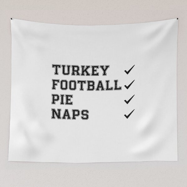 Item preview, Turkey Football Pie Naps - Funny Thanksgiving Day Checklist designed and sold by Pingi-shop.