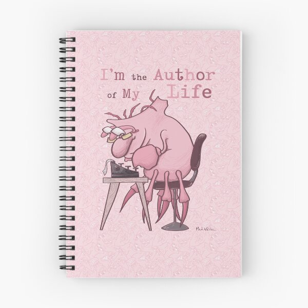 Item preview, Pink Writer Crab’s Life-Writing Joy designed and sold by Pink Writer.