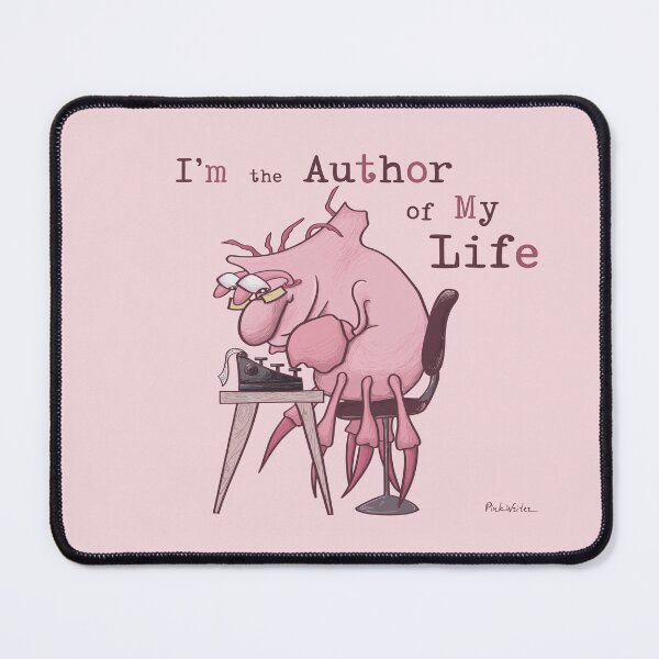 Item preview, Pink Writer Crab’s Life-Writing Joy designed and sold by Pink Writer.