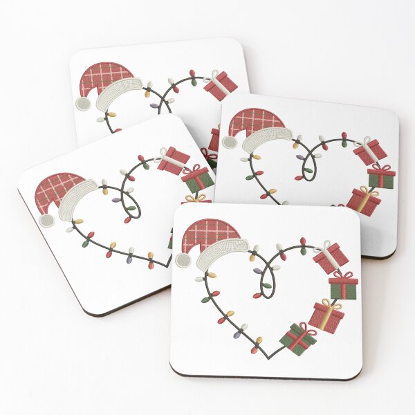 Item preview, Heart-Shaped Christmas Lights designed and sold by jkrphoto.