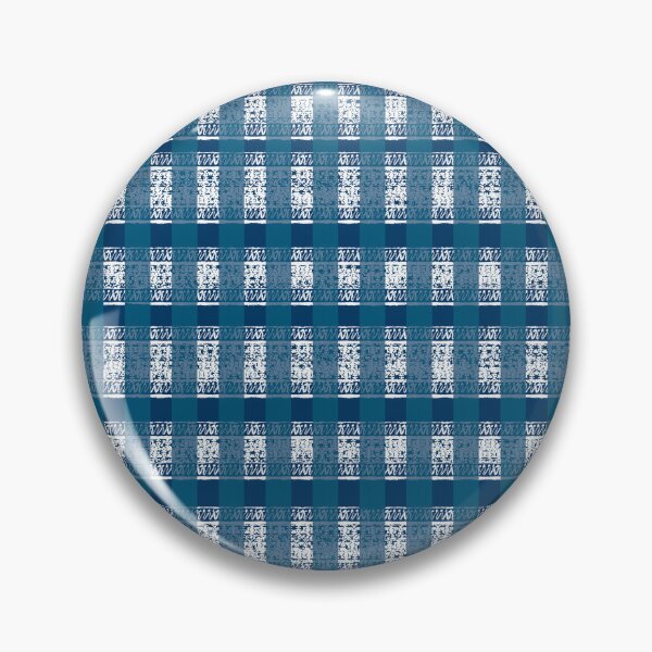 Item preview, Plaidscape Striped Plaid Embroidery Geometric Pattern designed and sold by PVTCreations.