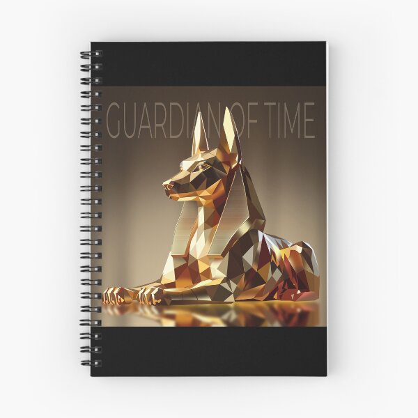 Item preview, Golden Egyptian Dog – Guardian of Time designed and sold by InFrameVision.