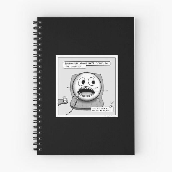 Item preview, Plutonium atom at the Dentist designed and sold by Inklings cartoons.