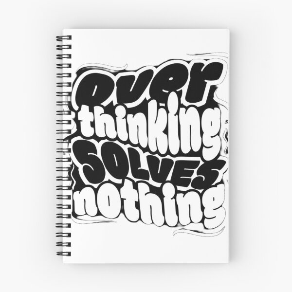 Item preview, OVER THINKING SOLVES NOTHING  designed and sold by VSHARX COLLECTION.