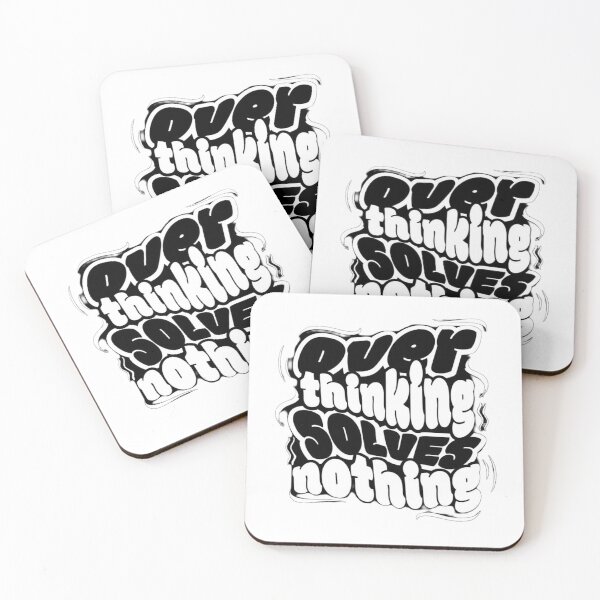 Item preview, OVER THINKING SOLVES NOTHING  designed and sold by VSHARX COLLECTION.