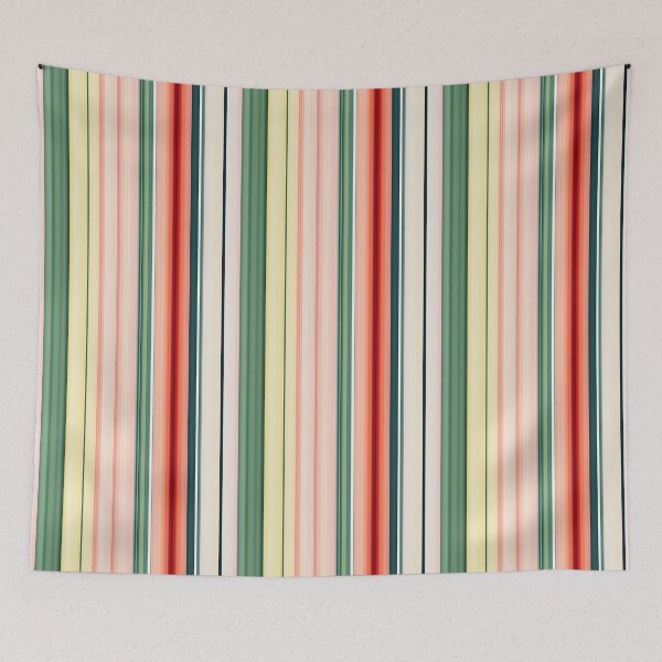 Item preview, Watercolor Tropical Plants and Flowers Stripe Seamless Repeat designed and sold by Sharon Schwalbe.